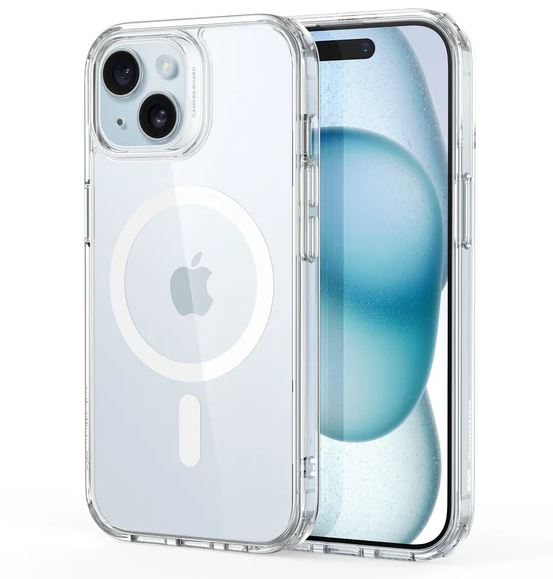 husa din silicon transparent iphone 15